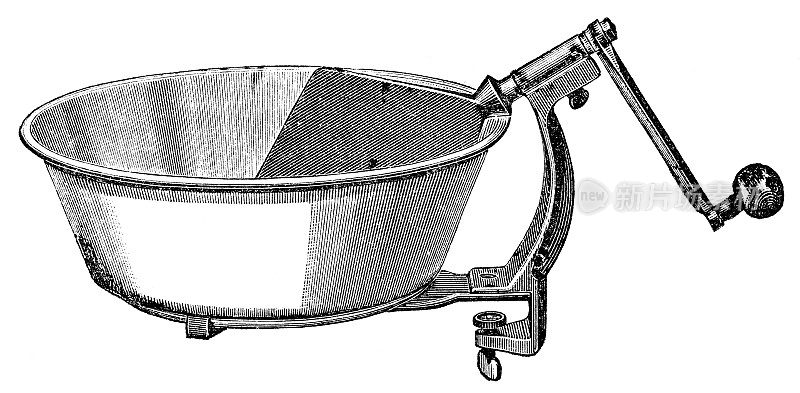 面包和面机和揉面机由约翰M.斯坦扬- 19世纪